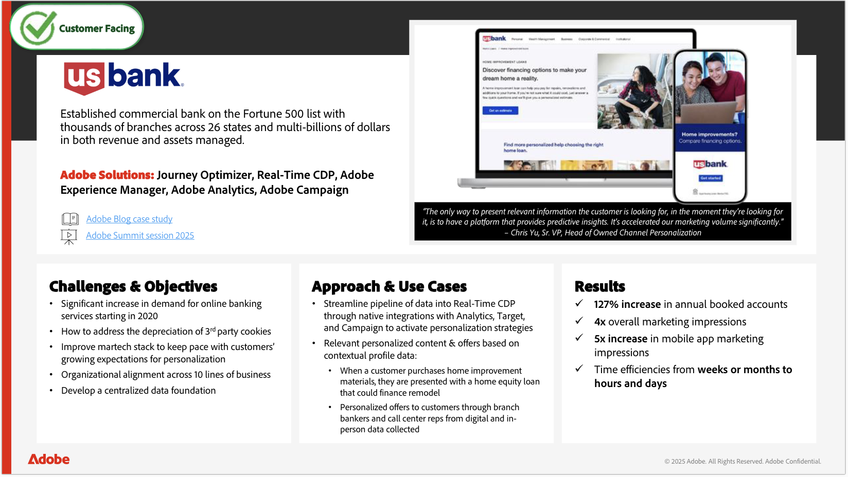 U.S. Bank case study